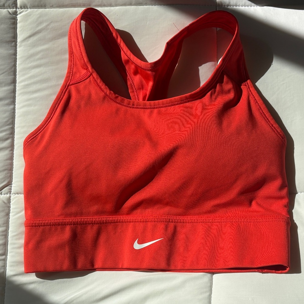 Nike Women's Orange Sports Bra